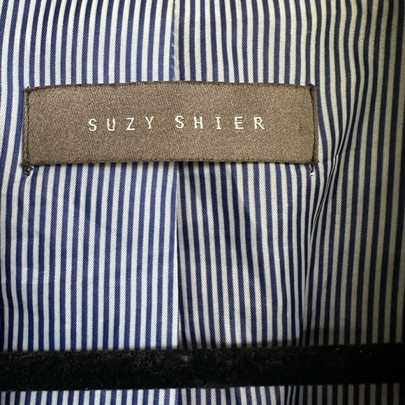 Suzy Shier Black Blazer Jacket Office Workwear - Picture 4 of 10